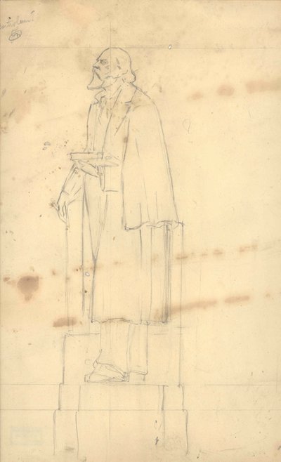 Statue of Pierre Cuypers by August Falise